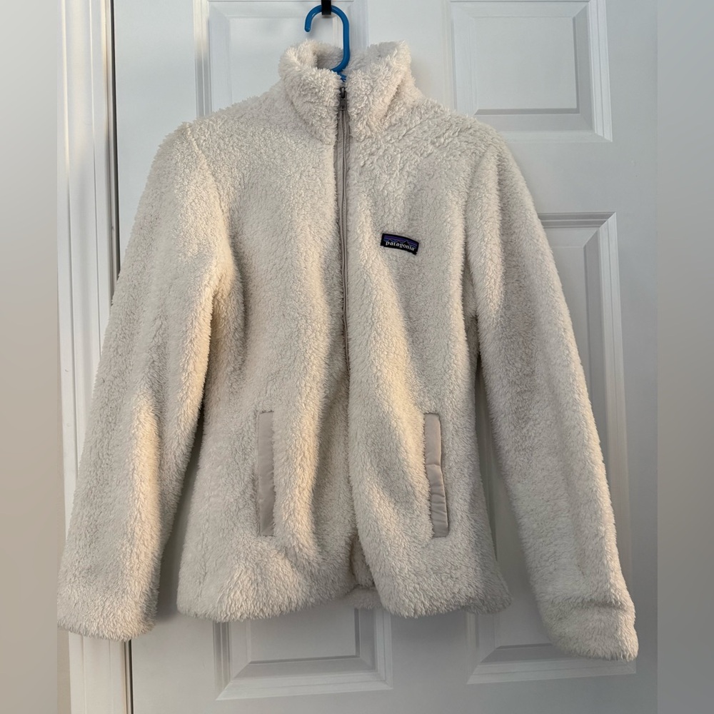 Patagonia Off-White Fleece Jacket